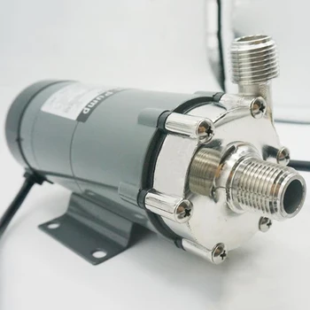 220V/110V em Aço Inoxidável resistente à Corrosão Circulação Fechada Rotor Centrífugo de Alta Temperatura do Alimento Magnético Bomba