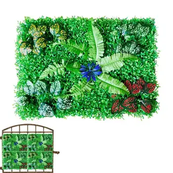 Falso Ivy Privacidade Cerca De Privacidade Cerca De Tela Para O Pátio De Trás-Artificial Folha De Videira Hedge Exterior Decoração-Jardim Quintal Decoração